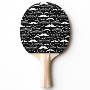 A Gentlemen's Club. Mustache pattern Ping-Pong Paddle