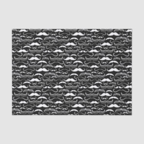 A Gentlemen's Club. Mustache pattern Tissue Paper
