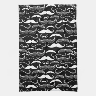 A Gentlemen's Club. Mustache pattern Towel