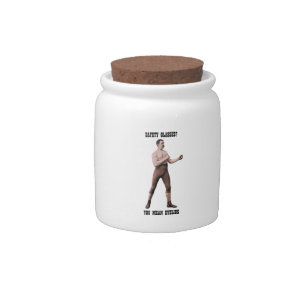 A Genuine Overly Manly Man Candy Jar