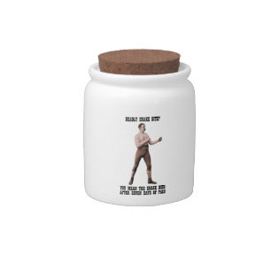 A Genuine Overly Manly Man Candy Jar