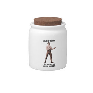 A Genuine Overly Manly Man Candy Jar