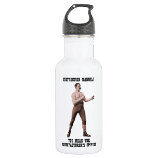 A Genuine Overly Manly Man Water Bottle