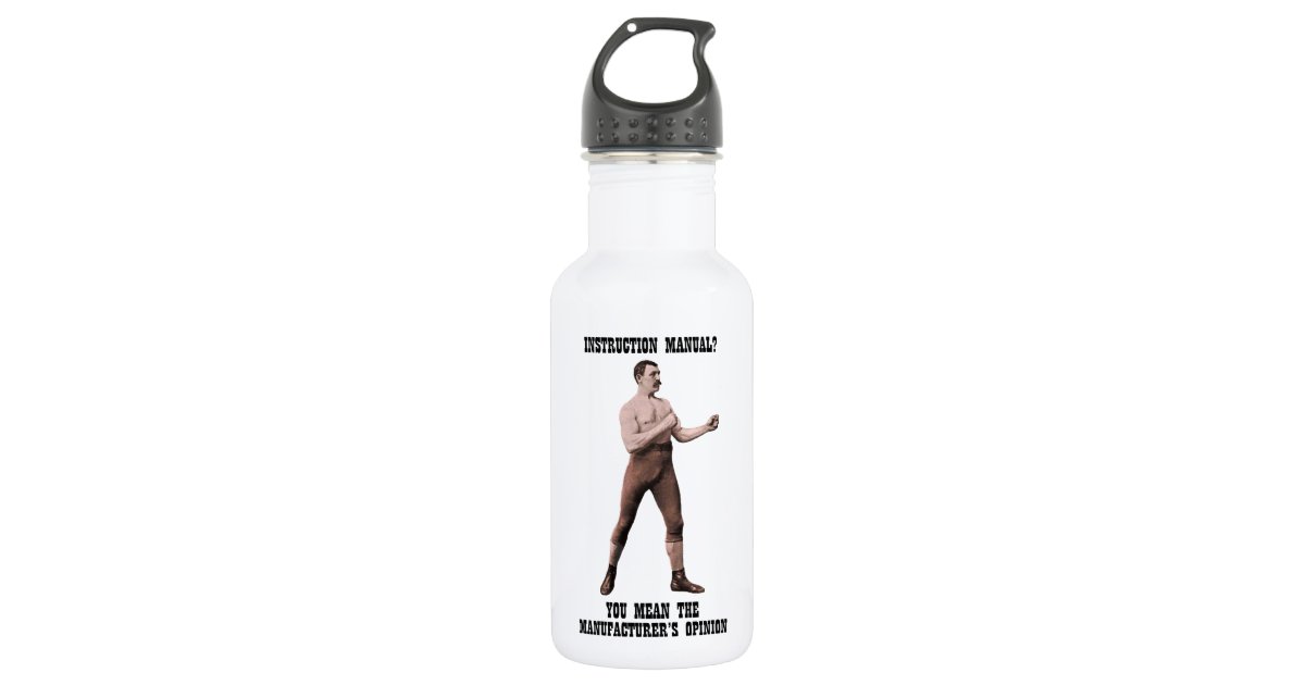 A Genuine Overly Manly Man Water Bottle