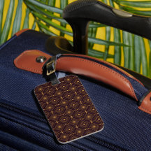 A geometric pattern featuring gold diamond shapes