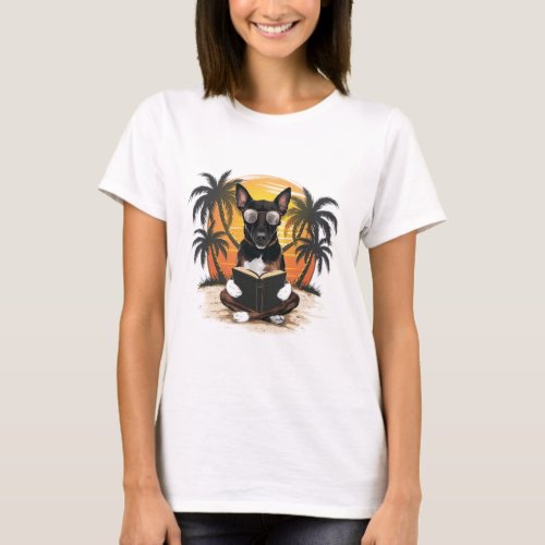 A German pull dog wearing horn_rimmed glasses1 T_Shirt