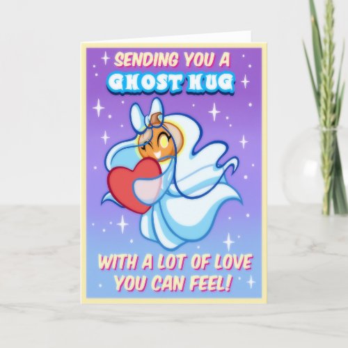 A Ghost Hug Filled With Love feat Jackolan Card