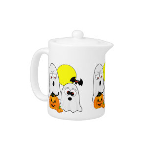 A Ghostly Duo Teapot