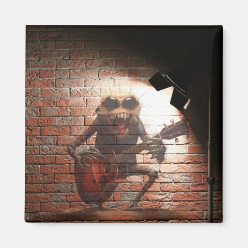 A Ghostly Masterpiece Magnet