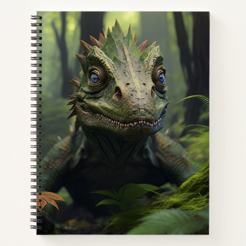 A giant lizard monster notebook