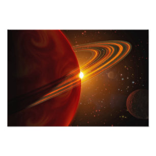 A giant planet orbiting the sun-like star 79 Ce Photo Print
