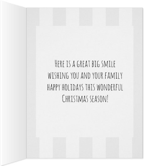 A Giant Smile For the Holidays Custom (Inside (Right))