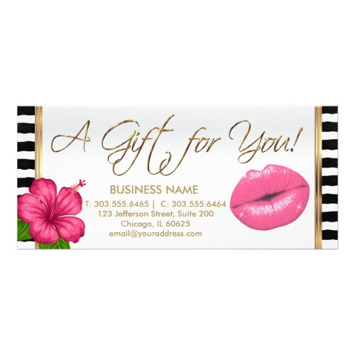 A Gift Certificate Pink Lipstick