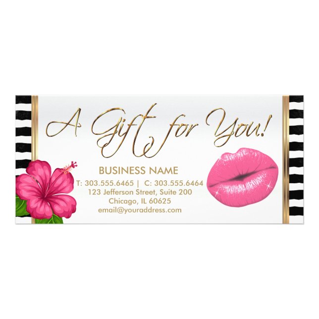 A Gift Certificate Pink Lipstick (Front)
