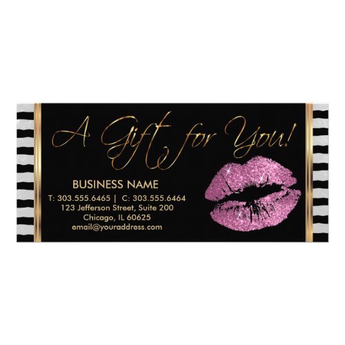 A Gift Certificate So Pink  Lips