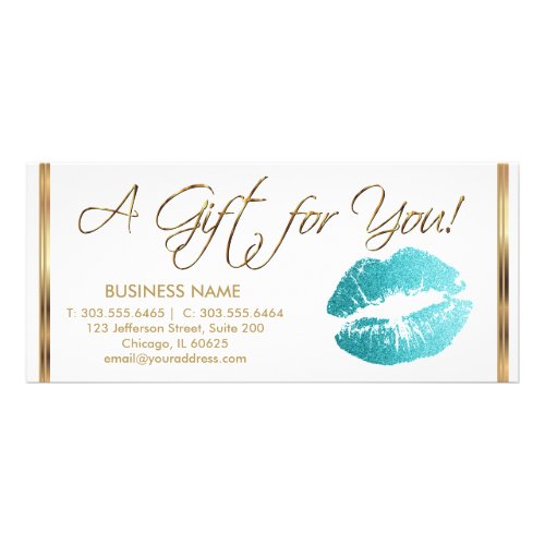 A Gift Certificate Teal Lipstick 