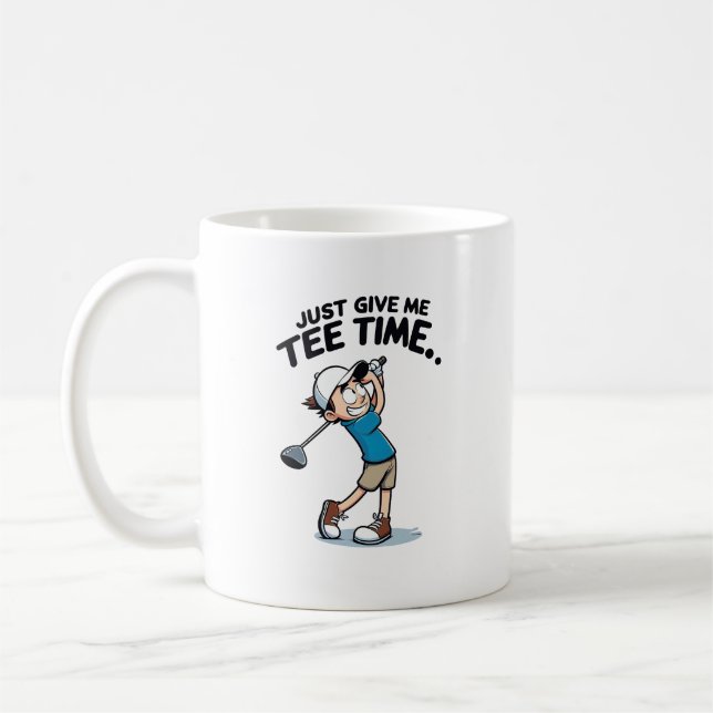 A gift for a Golf Lover, Golf Humor Mug (Left)