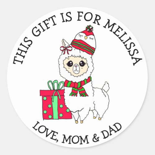 A Gift For Personalized Gift Tags