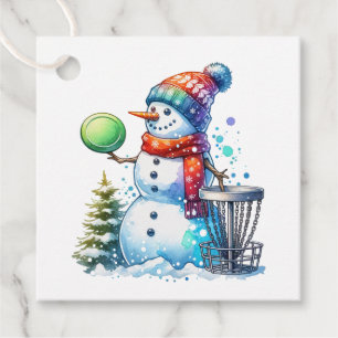 A Gift for You Disc Golf Favor Tags