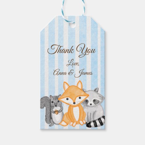 A Gift for You  Woodland Themed  Gift Tags