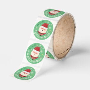 A Gift from Santa Cute Christmas Sticker