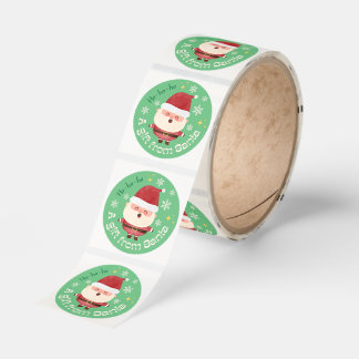 A Gift from Santa Cute Christmas Sticker