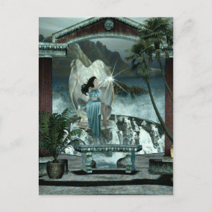 A Gift From The Gods Fantasy 3D Postcard