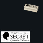 A Gift from Your Secret Santa Claus Christmas Xmas Rubber Stamp<br><div class="desc">Design features an original marker illustration of a red Santa Claus hat. Perfect as a Secret Santa gift!

Don't see what you're looking for? Need help with customization? Contact Rebecca to have something designed just for you.</div>