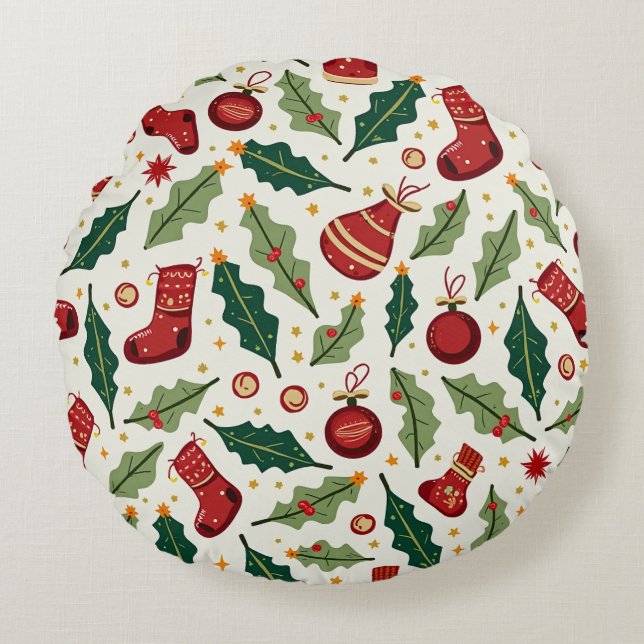 A gift full of sincerity,Pillow Round Pillow (Front)