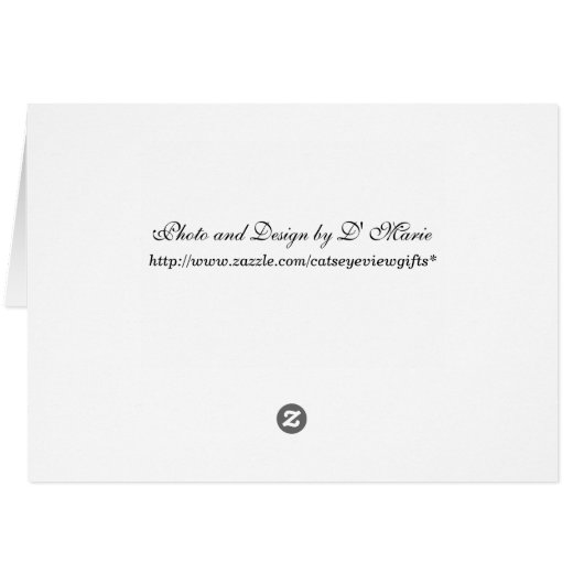 A Gift of Flowers (Back Horizontal)