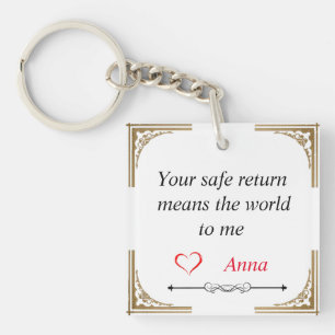 A Gift To Your Love Ones -  Keychain
