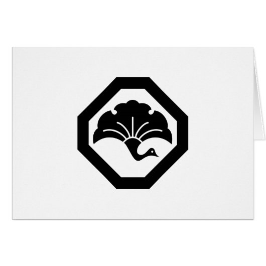 A Ginkgo Crane in a Corner Cards (Front Horizontal)