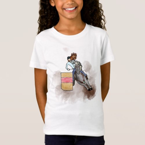 A Girl and Her Horse T_Shirt