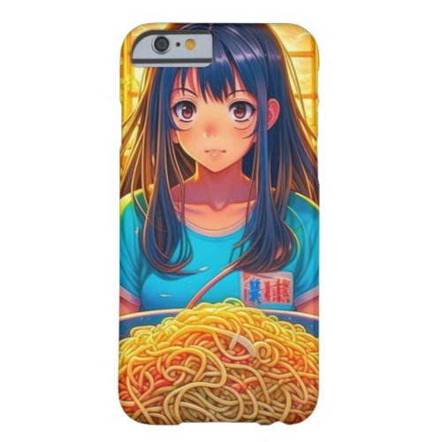 A Girl and her Ramen Anime Barely There iPhone 6 Case