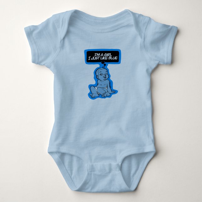 A girl baby bodysuit (Front)
