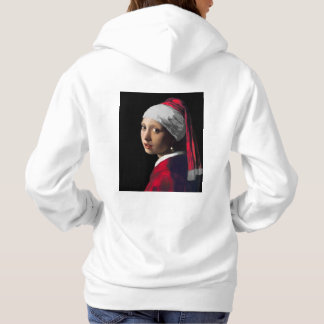 A Girl Floats on Xmas Hoodie