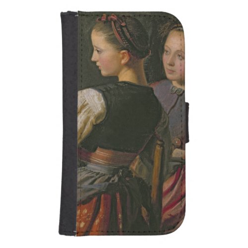 A Girl from Probsteier 1844 Galaxy S4 Wallet Case