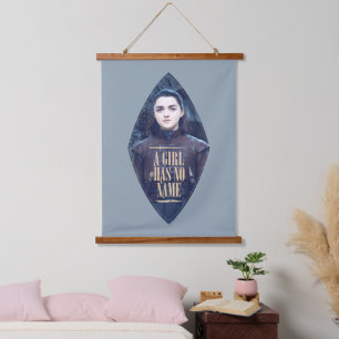"A Girl Has No Name" Arya Stark Graphic Hanging Tapestry