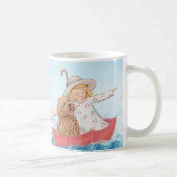 A Girl & Her Dog  / © Labradoodle Love Coffee Mug by LabradoodleLove at Zazzle