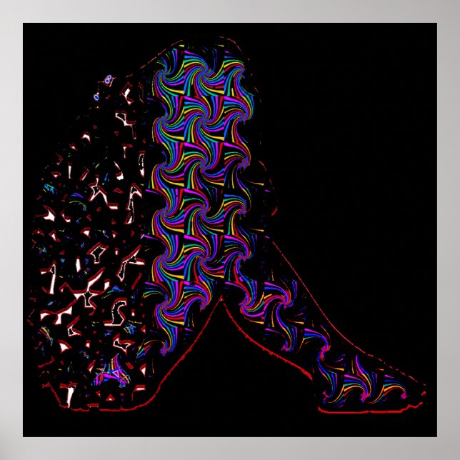 A Girl in Distress Wall Poster Art (Front)