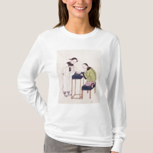 A Girl Looking for Luck into a Bowl of Water T-Shirt