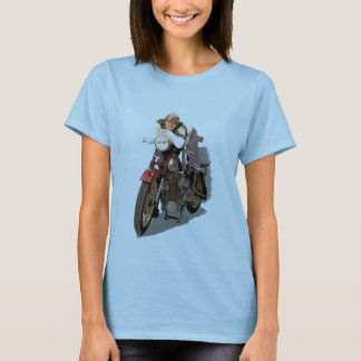 A Girl on an Nimbus T-Shirt