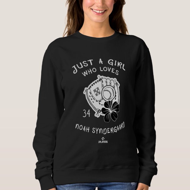 A Girl Who Loves Noah Syndergaard Los Angeles Sweatshirt (Front)
