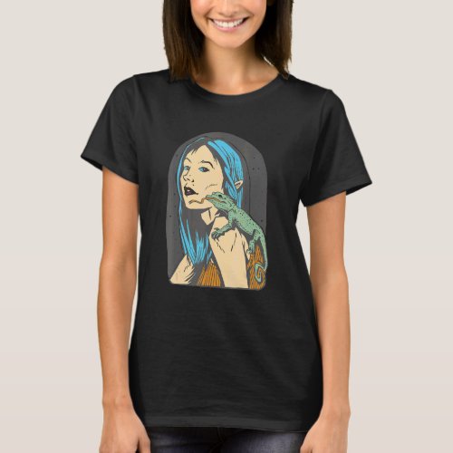 A Girl With Bearded Dragons T_Shirt