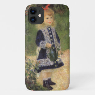 A Girl with Watering Can by Pierre Renoir iPhone 11 Case