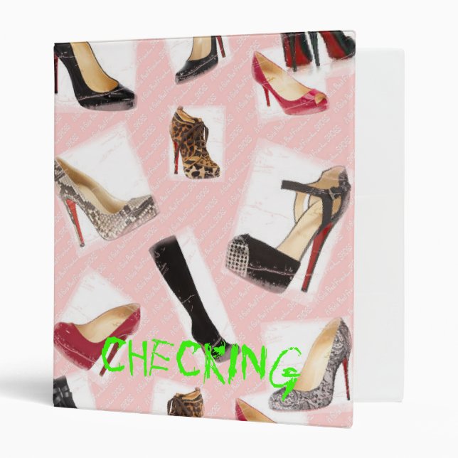 A GIRL'S BEST FRIEND 3 RING BINDER (Front/Inside)