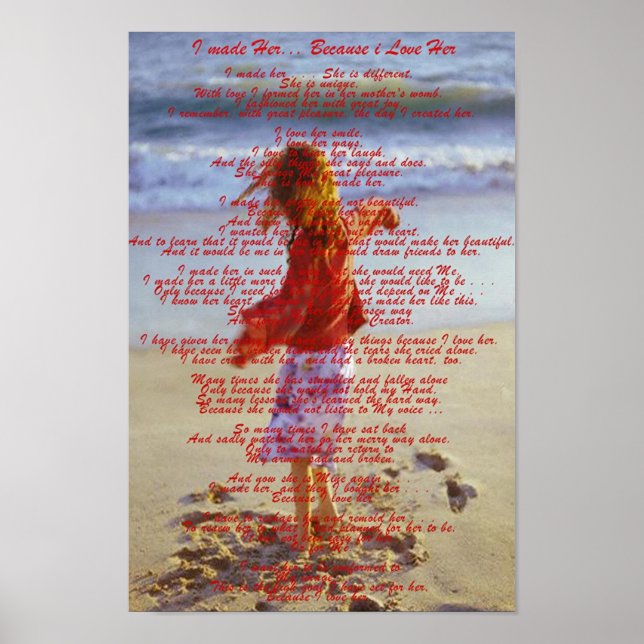 A Girls Dreams Poster (Front)
