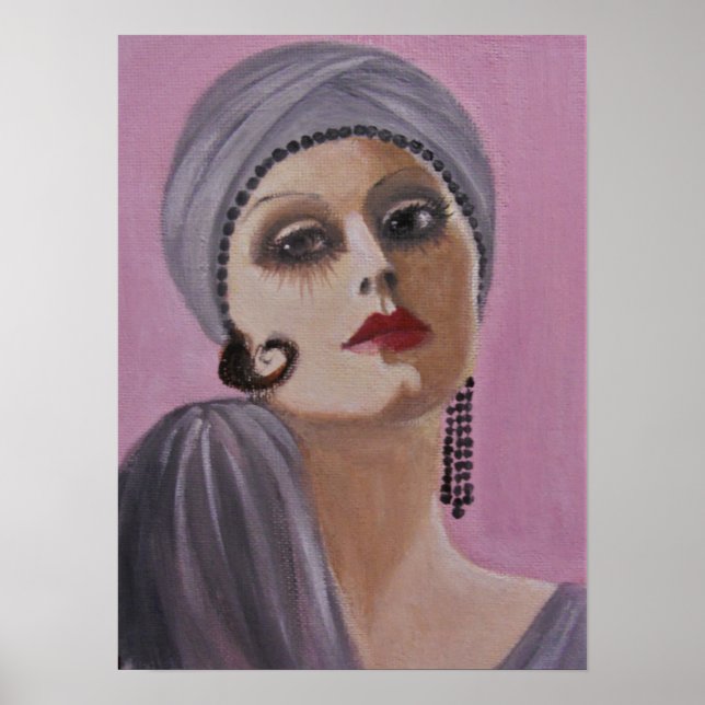 A Glamorous Flapper Gal Poster (Front)