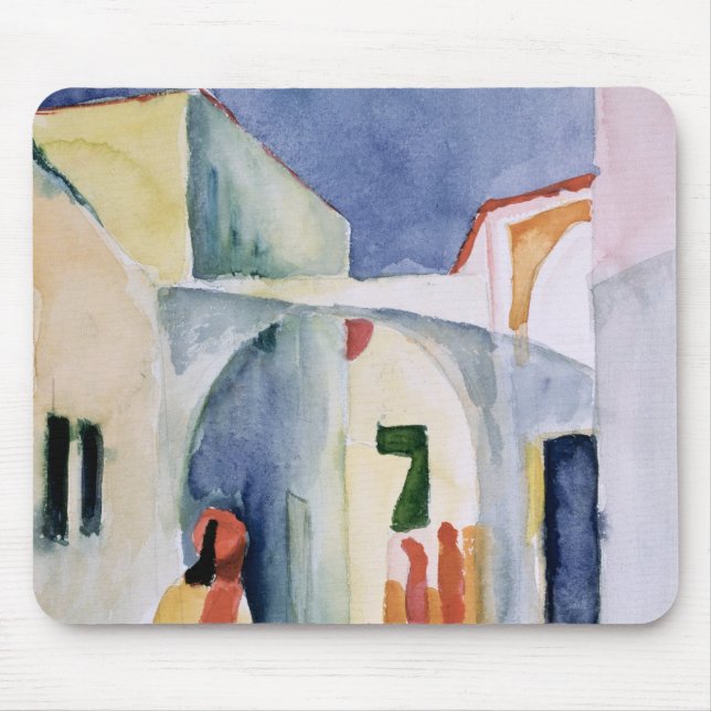 A Glance Down an Alley Mouse Pad (Front)