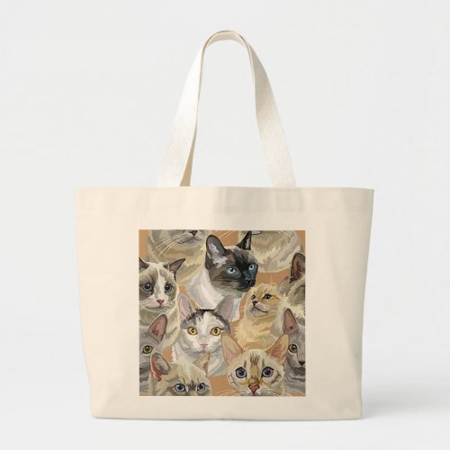 A Glaring of Cats Tote Bag